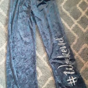 Blue comfy pants